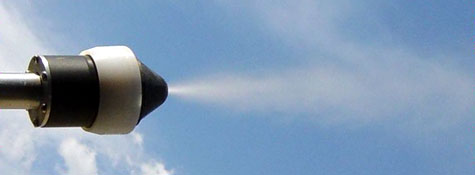 Electrostatic spayers and spraying